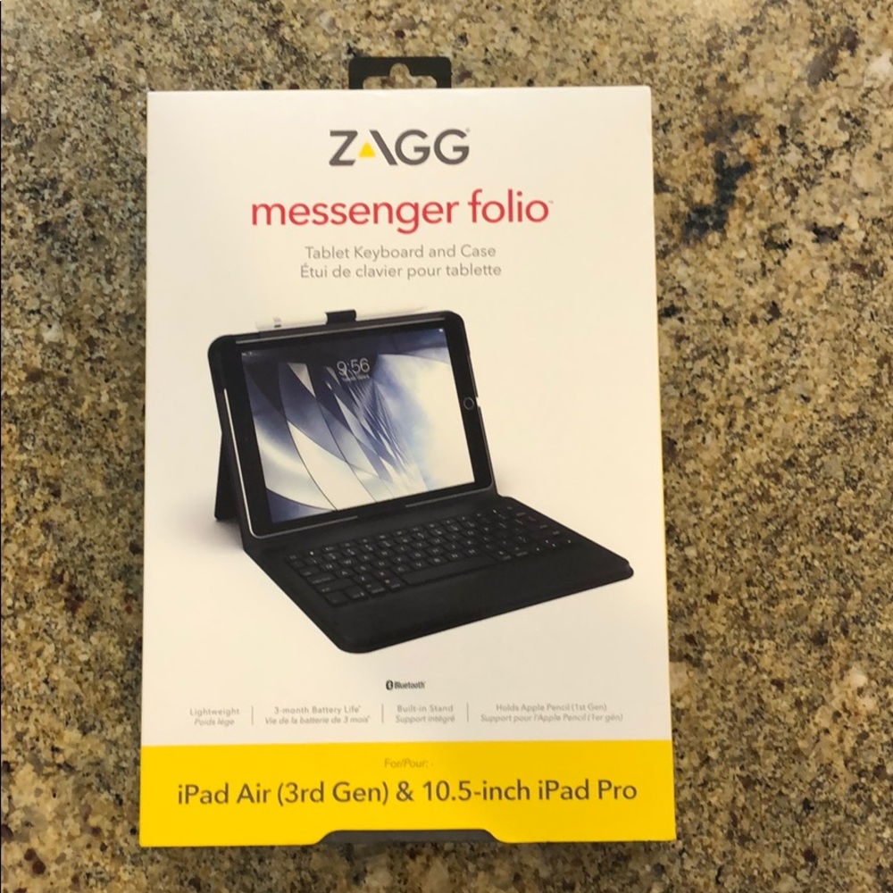 ZAGG messenger folio iPad Air (3rd) & 10.5” pro